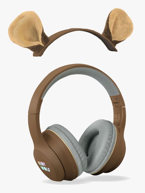 Kidywolf KIDYEARS Headsets Bluetooth med Magnetører, Bjørn