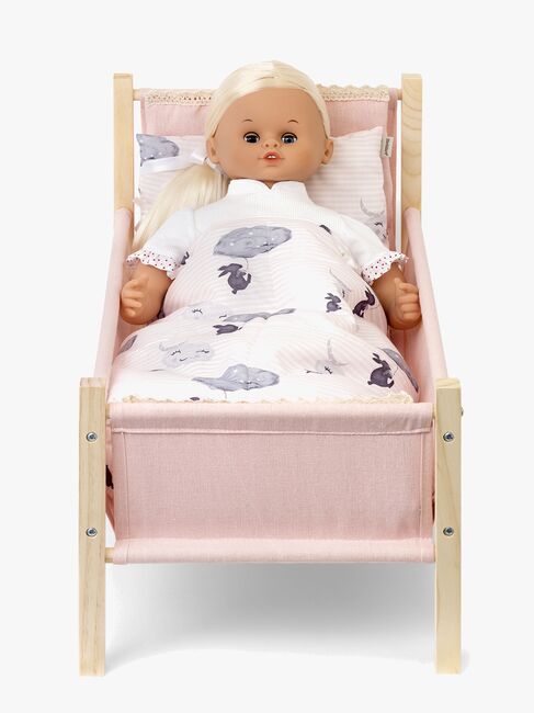 Skrållan Dukketilbehør Seng, Lyserød