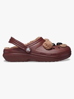 Crocs Classic Forede Hjemmesko, Bear/Dark Clay