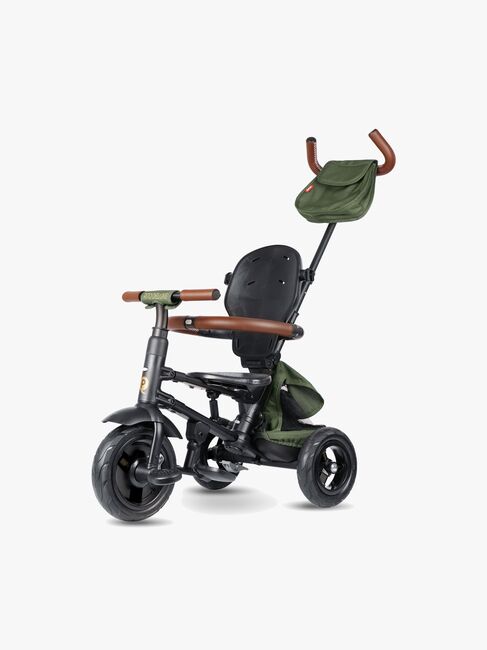 QPlay Rito Delux 6-i-1 Sammenklappelig Trehjulet Cykel, Olivengrøn