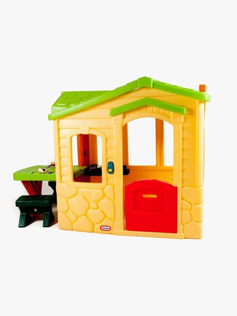 Little Tikes Legehus m. Bord Naturel