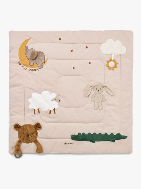 LIEWOOD Bernet Legetæppe, Sandy multi mix