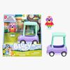 Bluey Figur med Transportmiddel Janet