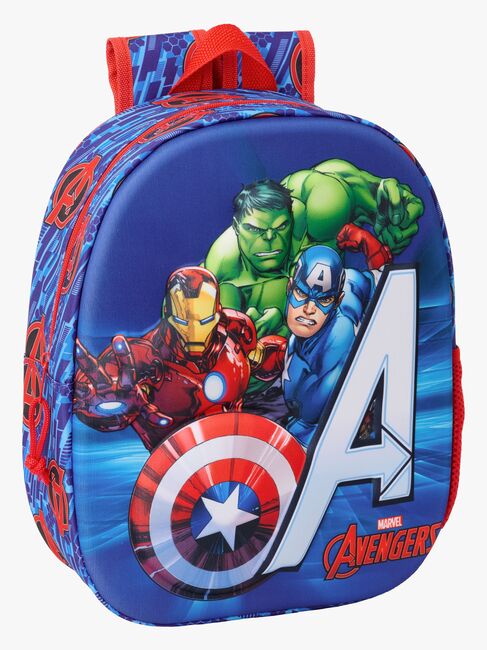 Marvel Avengers 3D Rygsæk 8.5L, Blå