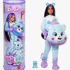 Barbie Cutie Reveal Dukke Care Bears, Lilla