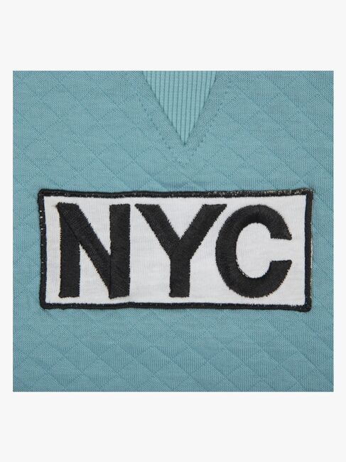 Petit by Sofie Schnoor T-shirt NYC, Aqua Blue