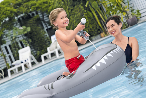 Bestway Oppustelig Oppustelig Badeflåde Sharkventure