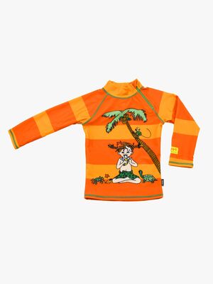 Swimpy Pippi Langstrømpe UV-Trøje, Orange