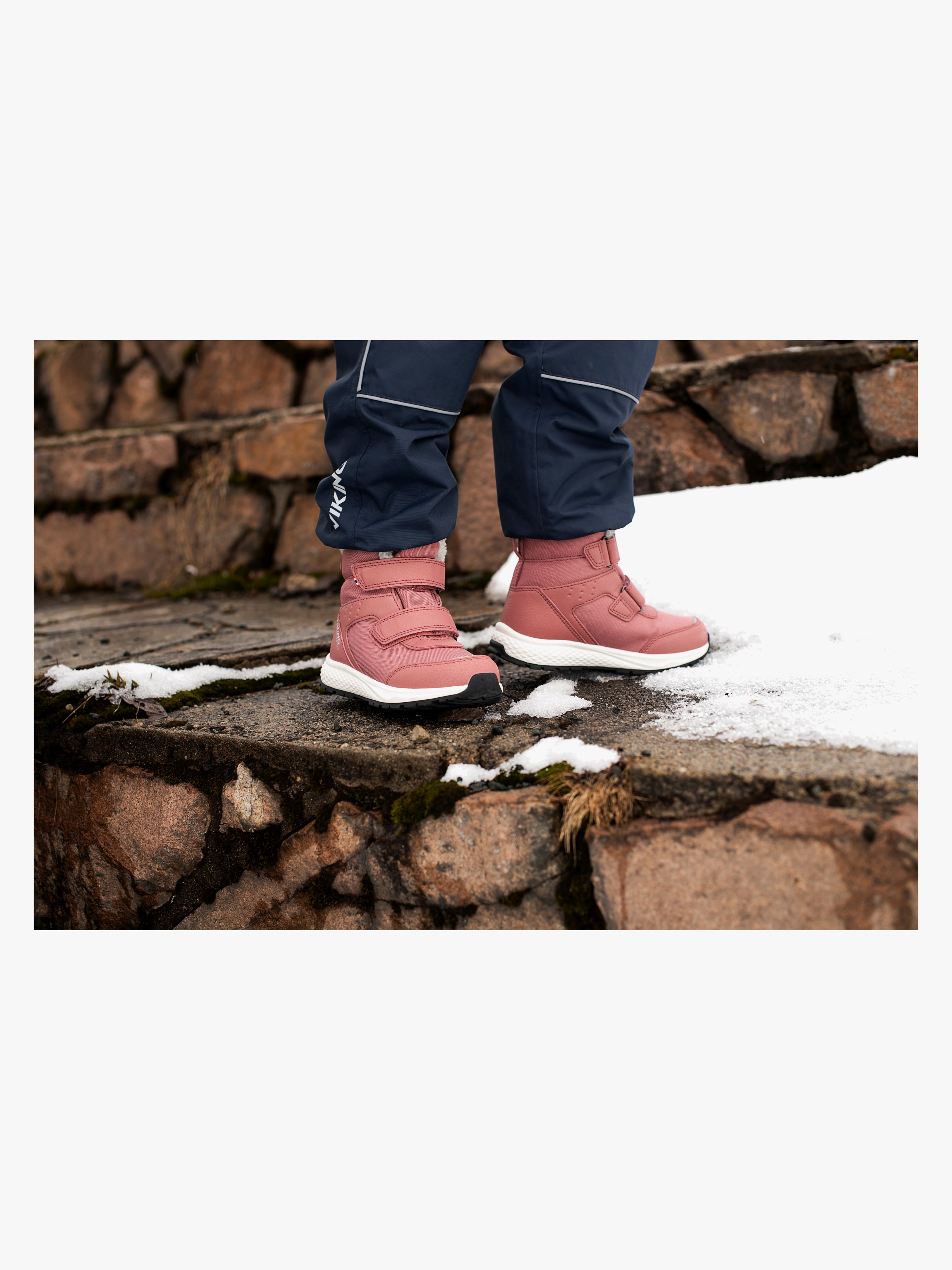 Viking Equip Warm WP 2V Vinterstøvler, Pink, 22