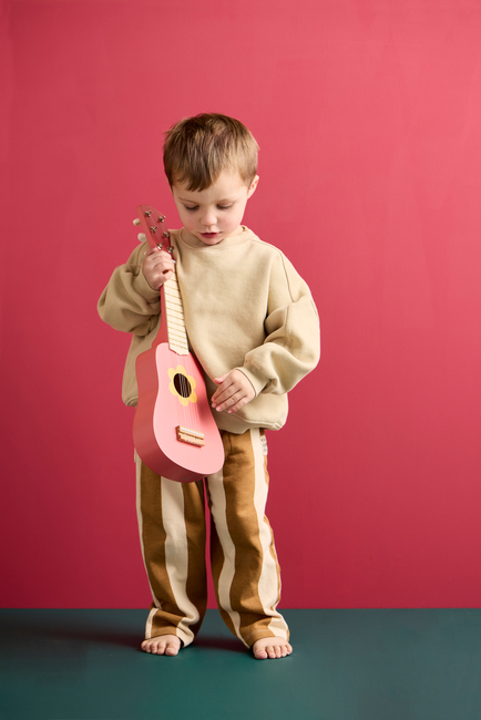 Kid's Concept Legetøjsguitar Blomst, Pink