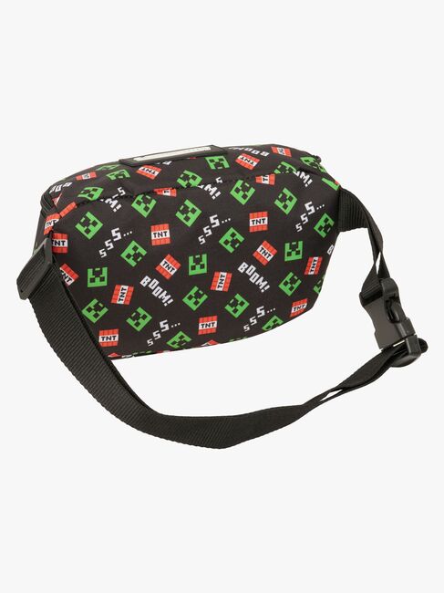 Minecraft Bæltetaske, Sort