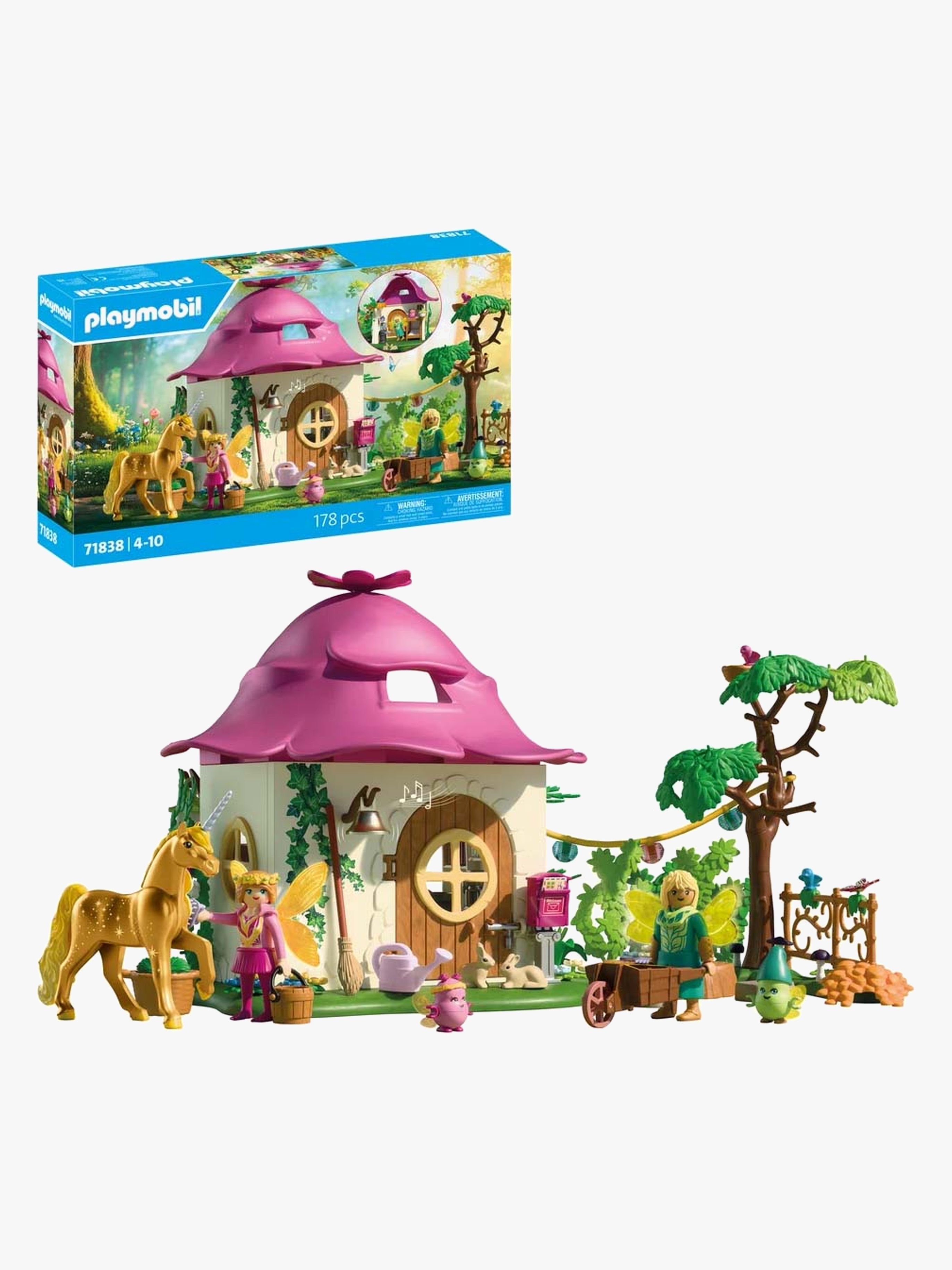 Playmobil Fantasy &  Magic 71838 Hyggeligt Fehjem Med Gylden Enhjørning