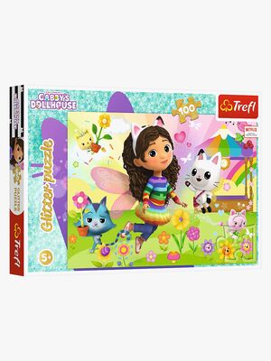 Trefl Gabbys Dollhouse Glitter Puslespil 100 Brikker