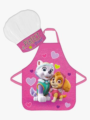 Paw Patrol Forklæde & Hat, Pink