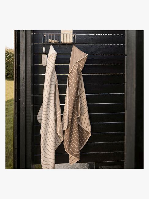 Leander Håndklæde med Hætte, Woodland Cappuccino