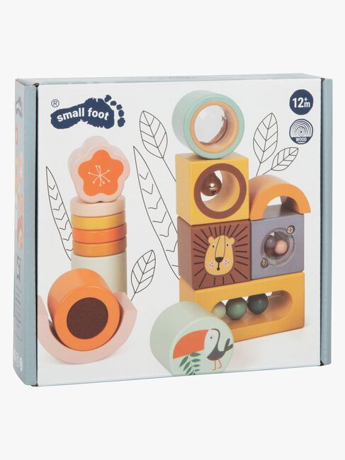 Small Foot Safari Byggeklodser 12 Stk.