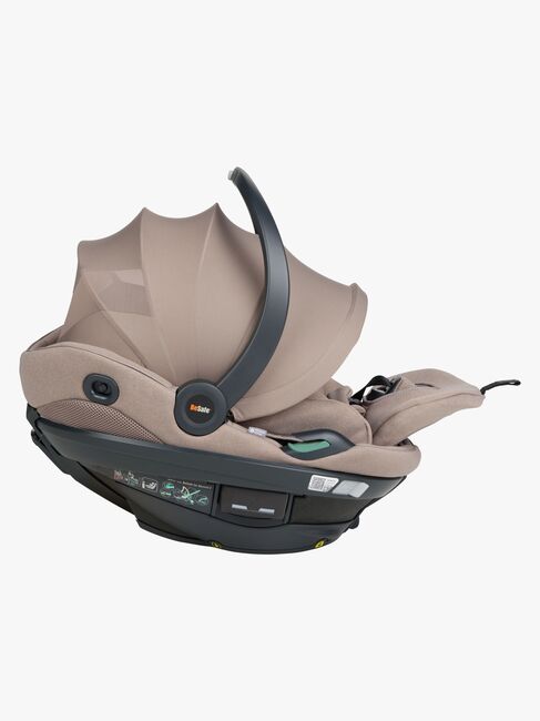 BeSafe Go Beyond 2 Autostol Baby, Dark Sand Soft Breeze
