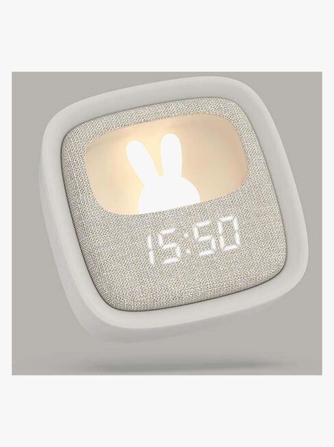 MOB Vækkeur med Lys Billy Clock, Grå