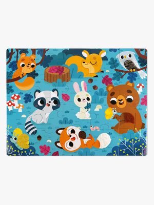 Janod Tactile Puslespil Skovdyr 20 Dele