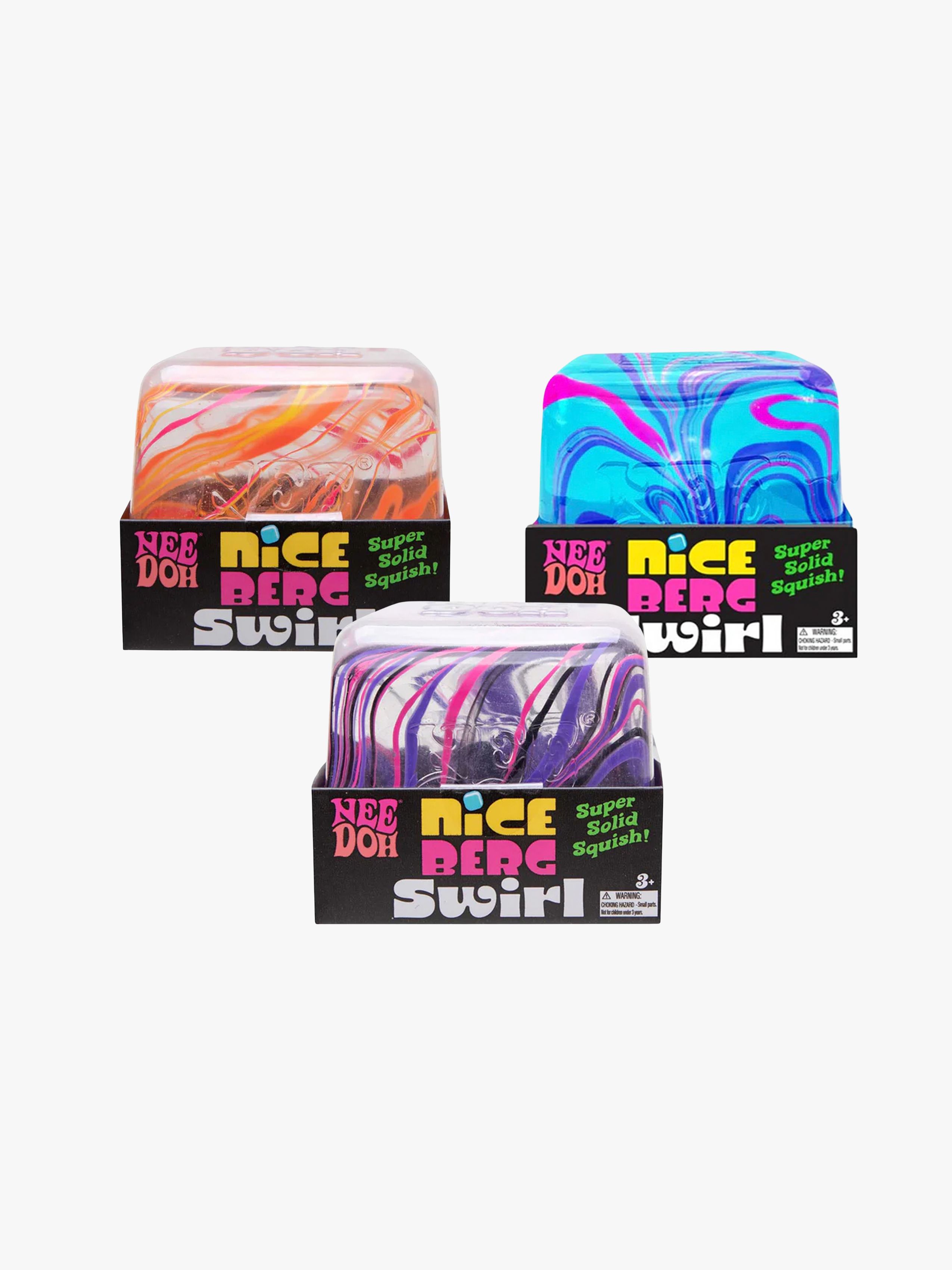 NeeDoh Niceberg Swirl Stressbold Blandet Udvalg