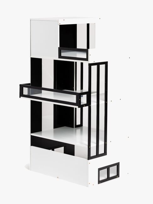 Cloudberry Castle Dukkehus, Sort/Hvid