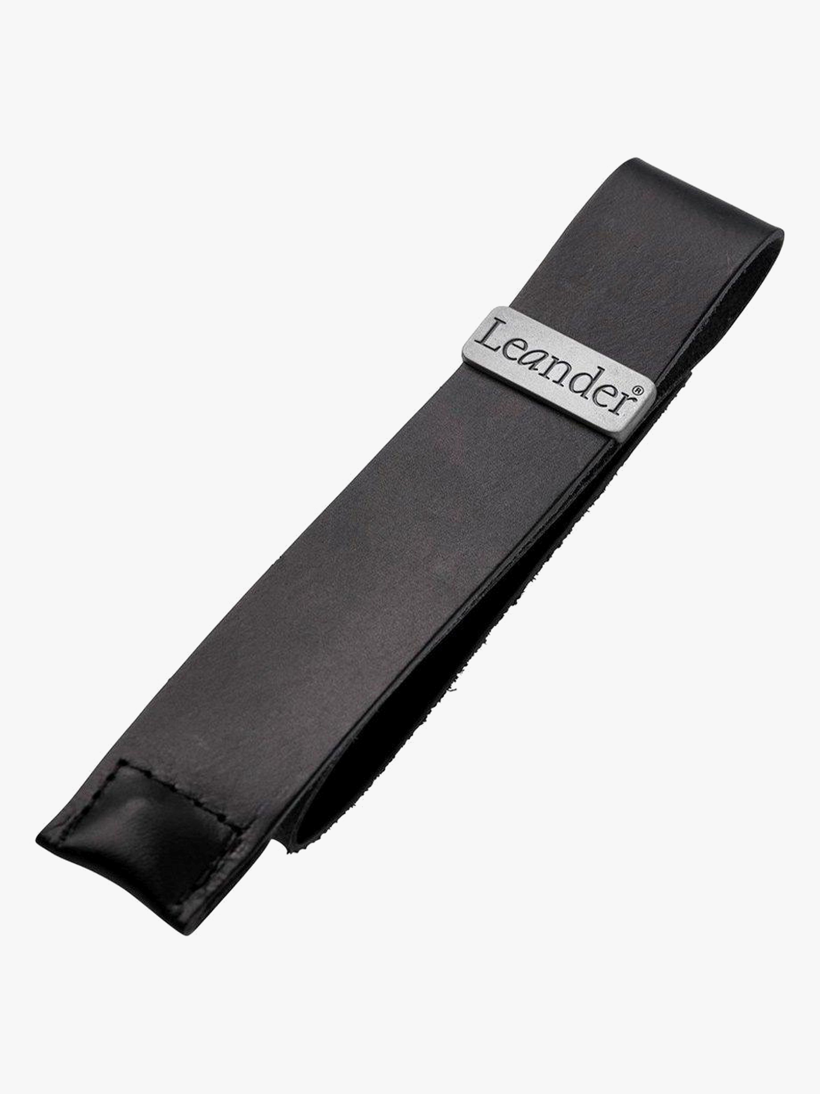 Leander Louie Læderbånd til Bøjle, Black