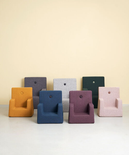 by KlipKlap Kids Lænestol, Grå