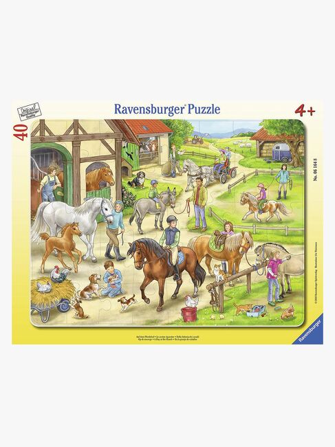 Ravensburger Puslespil A Day At The Ranch 40 Brikker