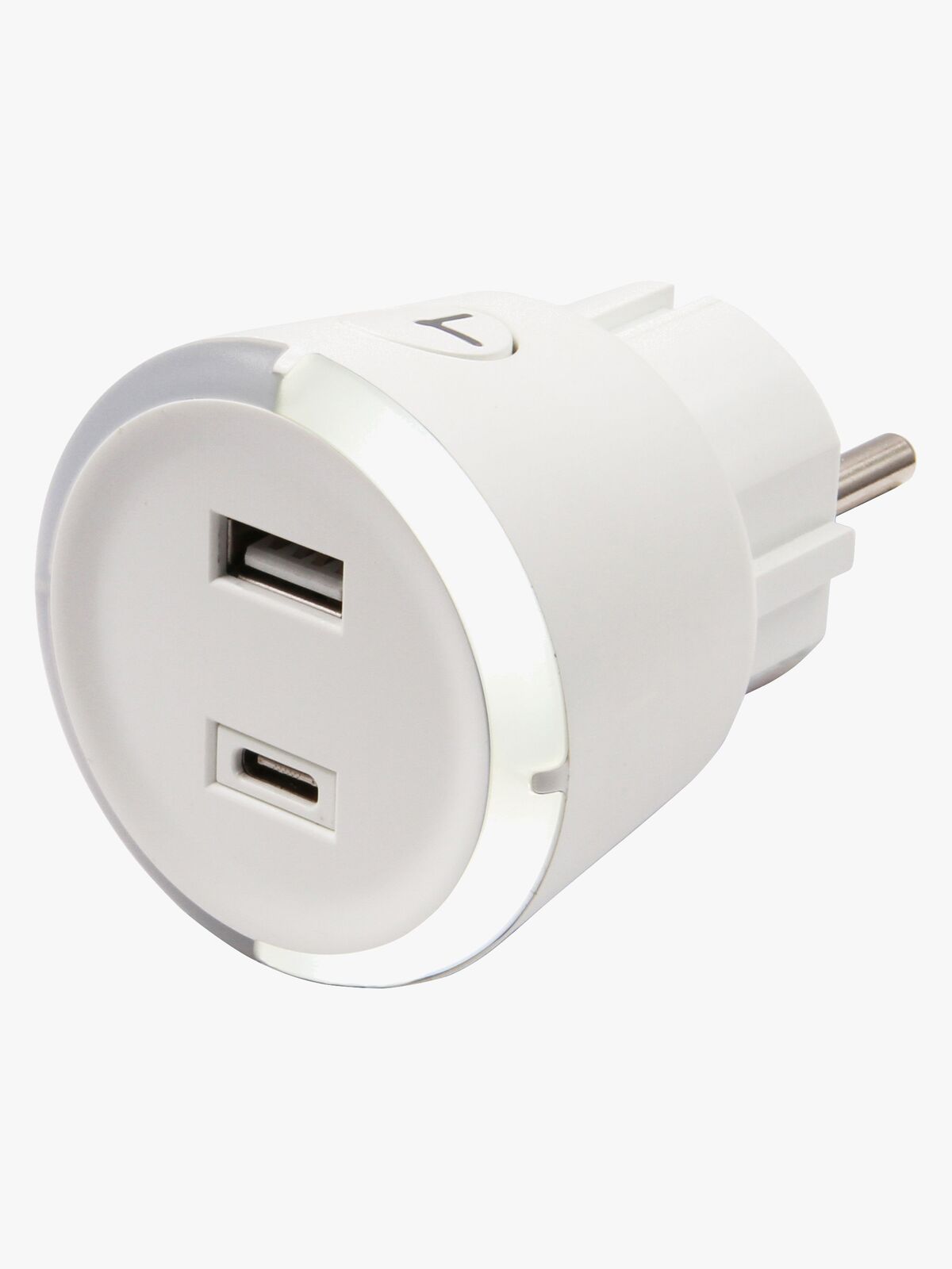 CAPiDi USB Oplader / Timer A+C, White