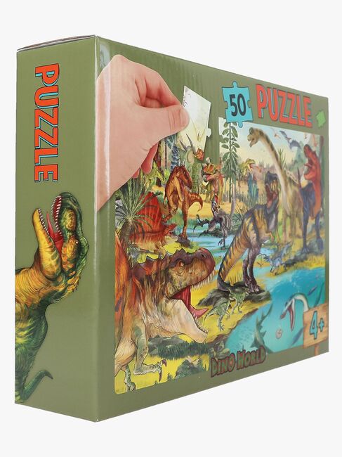 Dino World Puslespil 50 Brikker