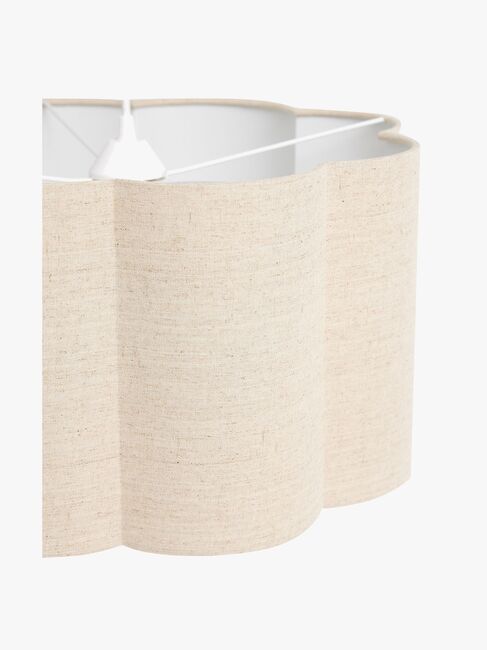 Alice & Fox Lily Lampeskærm M, Beige Linen