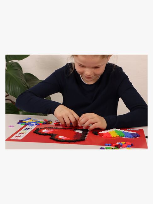 Plus-Plus Puzzle By Number Hjerter 250 Dele