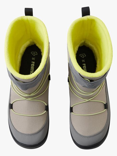 Reimatec Ensilumi Barefoot Jr Vinterstøvler, Earthy Beige