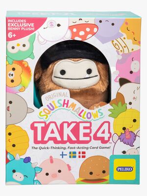 Peliko Squishmallows Børnespil Take 4