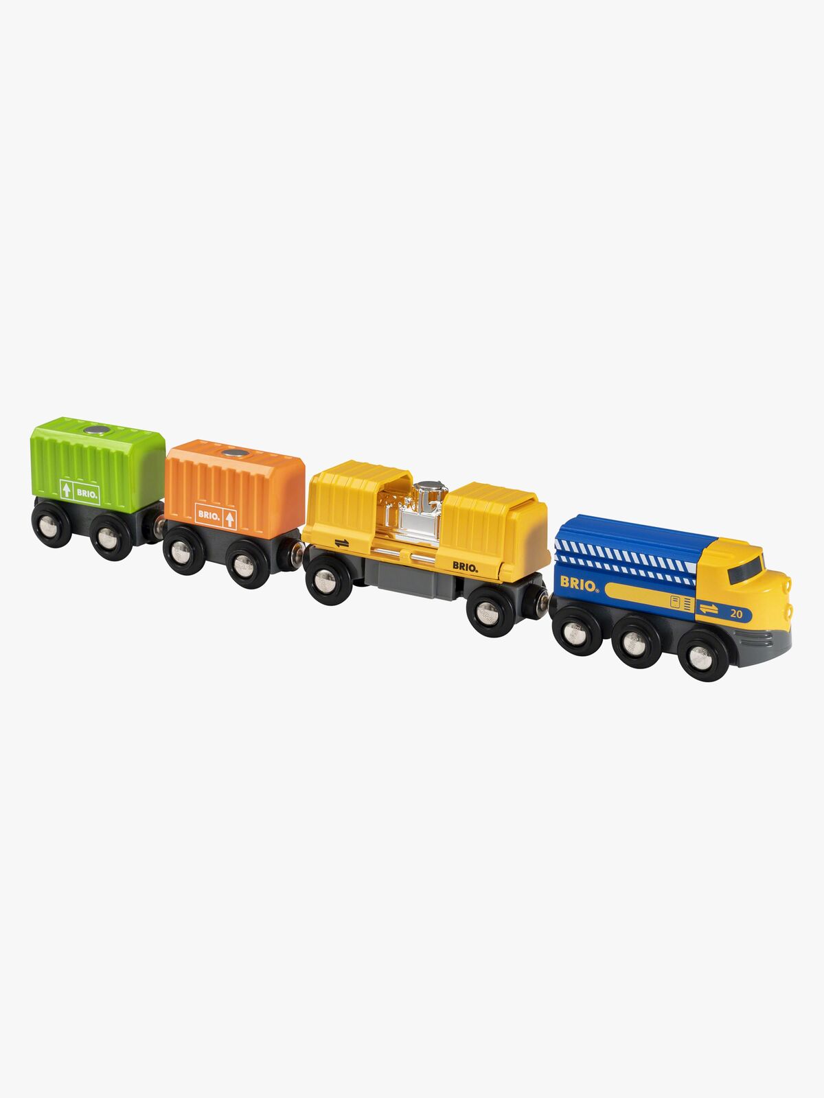 BRIO 33982 Godstog Med Tre Vogne