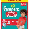 Pampers Baby Dry Pants Bleer Str. 6 13-19 kg Maxi 74-pak