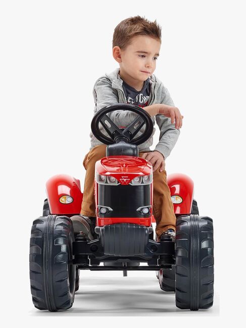 Falk Massey Ferguson S8740 Traktor med Trailer