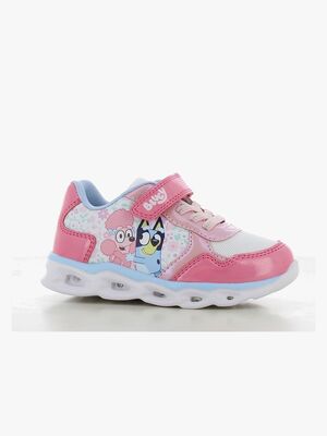 Bluey  Blinkende Sneakers, Fuchsia/Light Pink