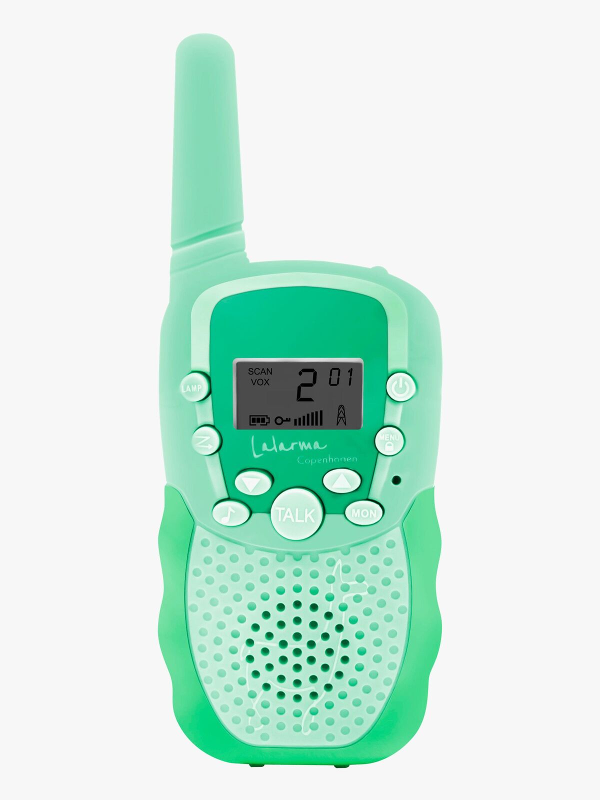 Lalarma Mix And Match Walkie Talkie med 3km Rækkevidde, Mintgrøn