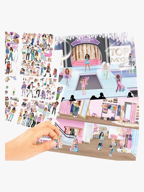 TOPModel Stickerworld Klistermærkebog