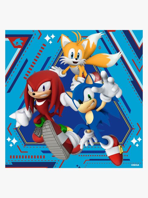 Ravensburger Puslespil Sonic Core 3x49 Brikker