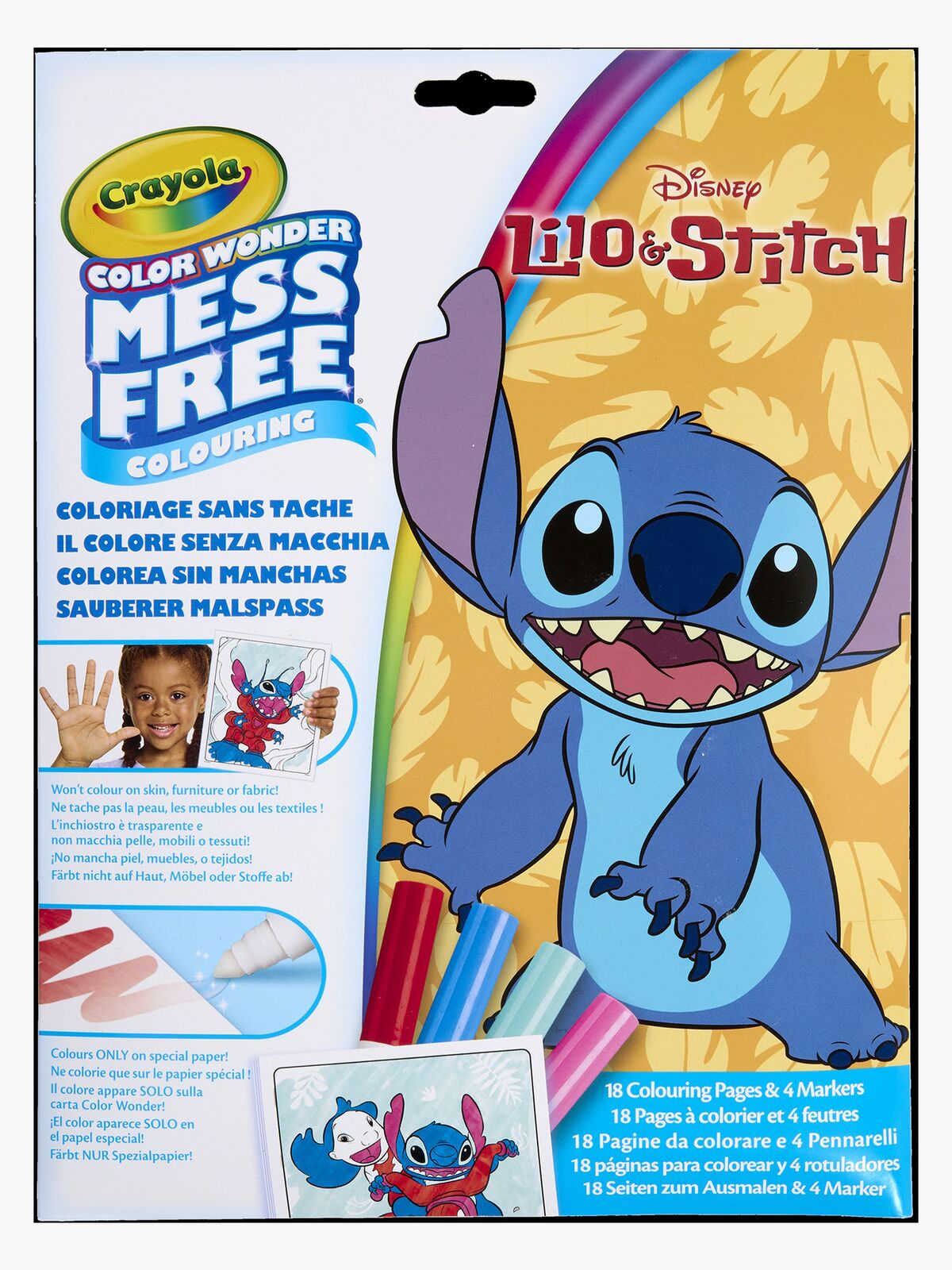 Disney Lilo & Stitch Color Wonder Malesæt