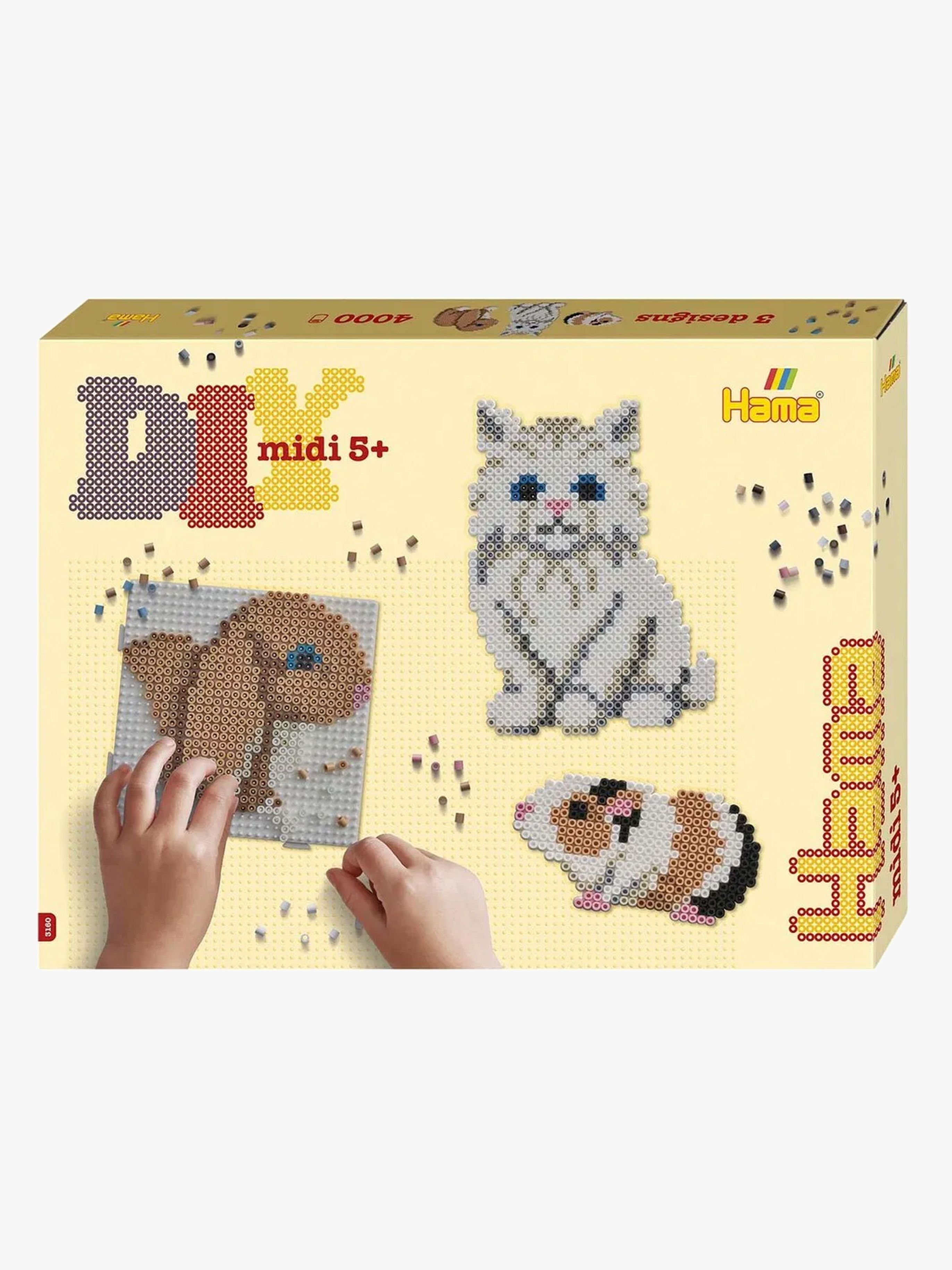 Hama Midi Gaveæske Cute Pets 4000 Stk.