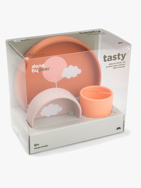 Done By Deer Happy Clouds Børneservicer, Papaya