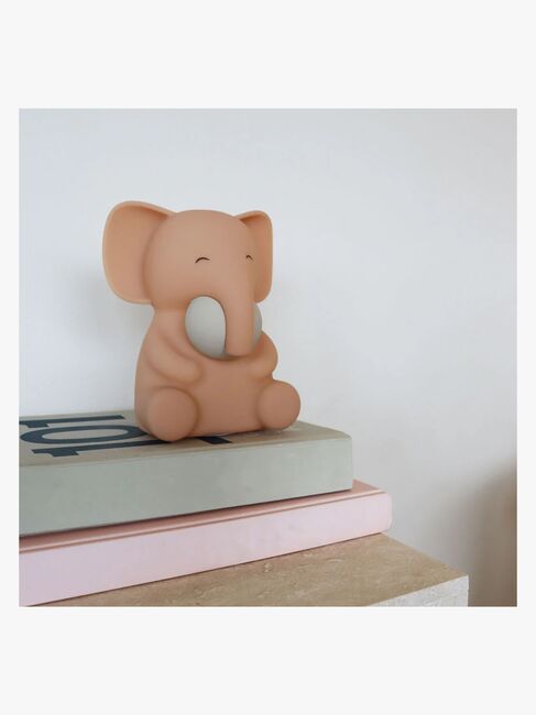 nuuroo Sigge Natlampe Elefant, Rose Dust