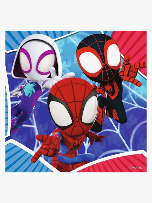 Ravensburger Marvel Spidey and His Amazing Friends Puslespil 3x49 Brikker