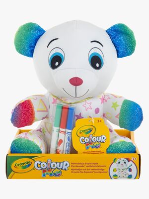 Crayola Color and Plush Bamse 23 cm