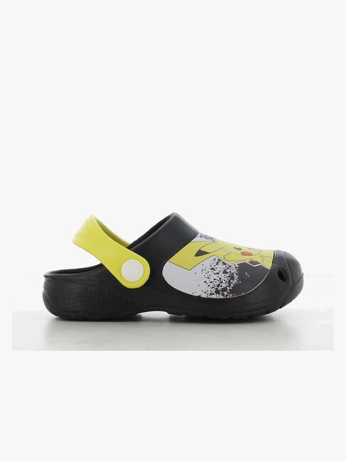 Pokemon Clogs, Black/Yellow