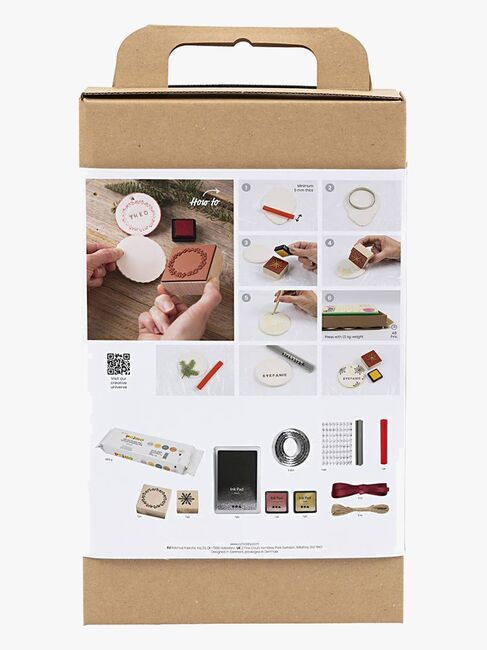 Creativ Company Kreasæt Juledekorationer Selvhærdende Ler DIY