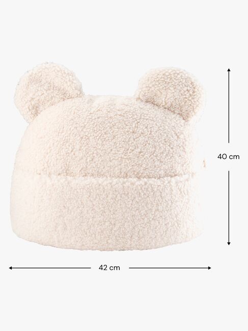 Wigiwama Teddy Pude, Cream White